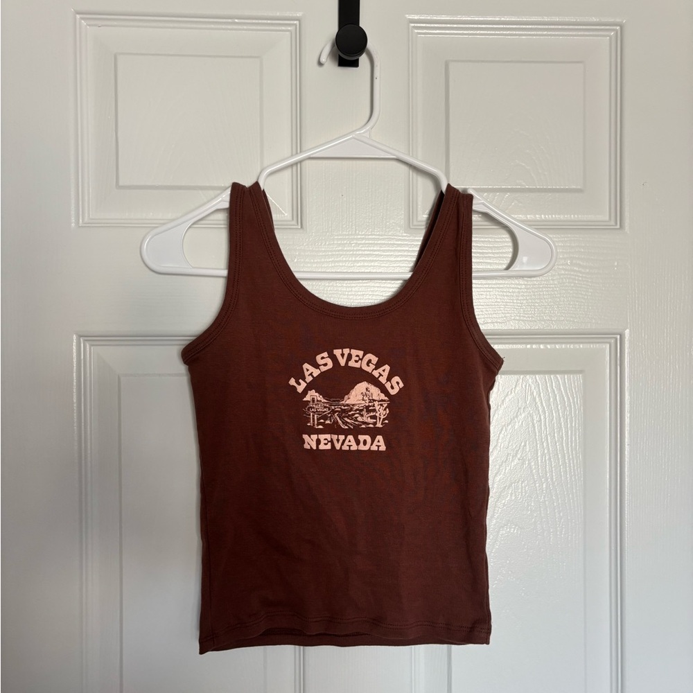Brown Las Vegas Nevada Tank Top